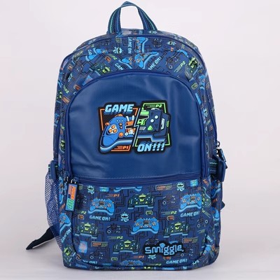 Smiggle grande kt Stitch mochila de gran capacidad de descompresión de doble hombro de dibujos animados