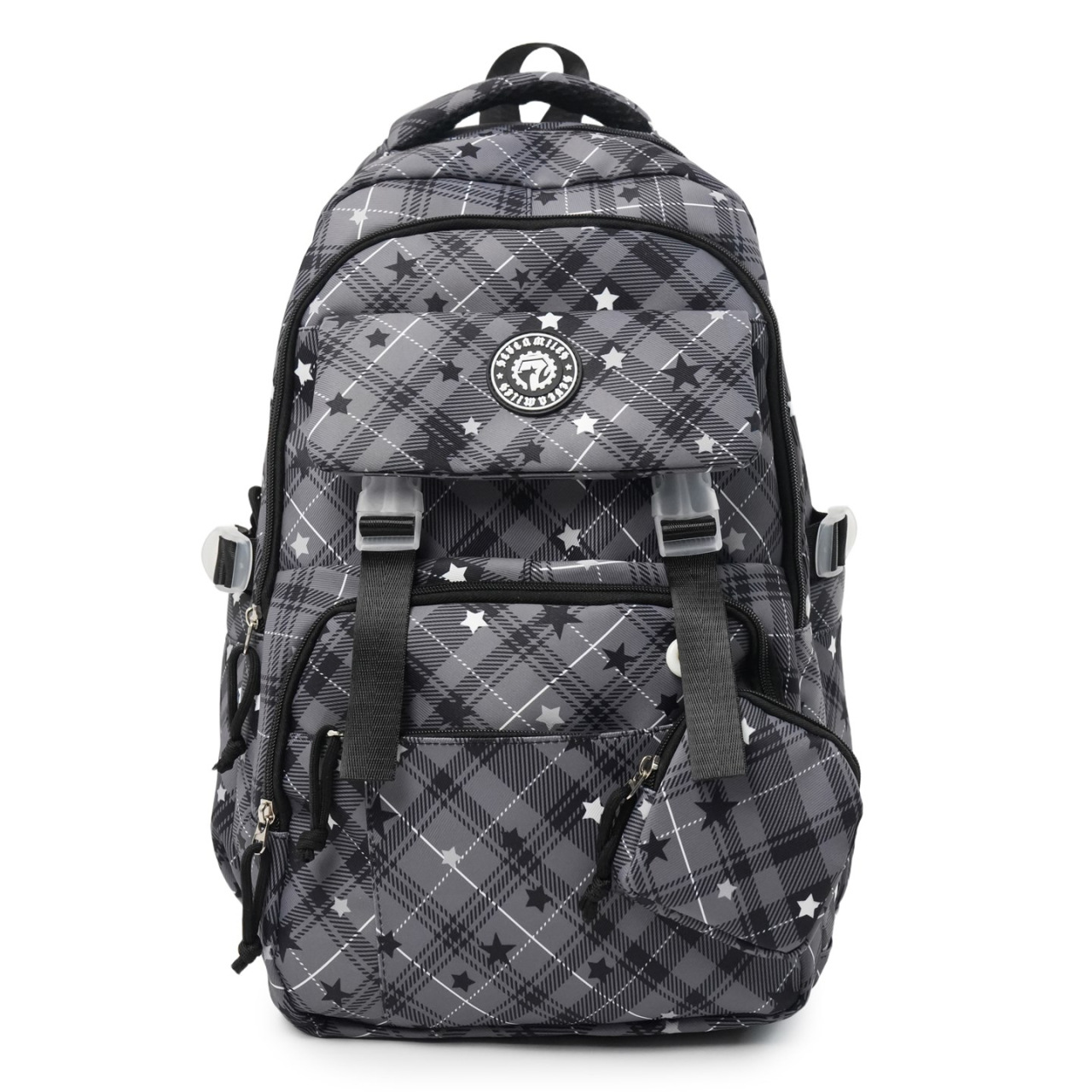 Mochila ligera y de gran capacidad nueva mochila de alta apariencia para estudiantes de secundaria coreana fresca y dulce mochila de color dulce
