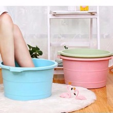 足浴盆按摩洗脚盆塑料泡脚盆女冬季加厚加高洗脚足浴桶泡脚桶包邮