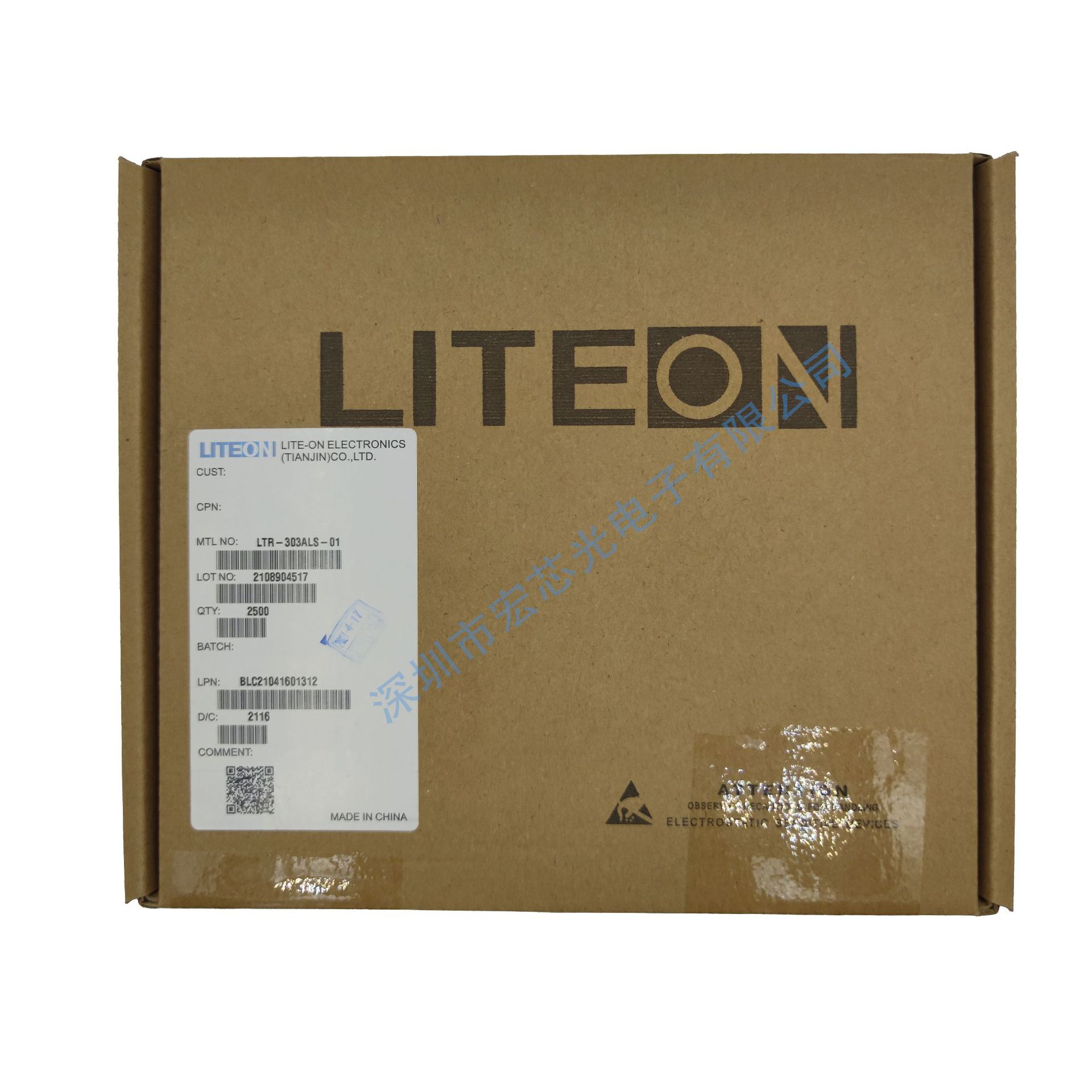 LTR-303ALS-DR 贴片环境光线303 光敏传感器303 光学303传感