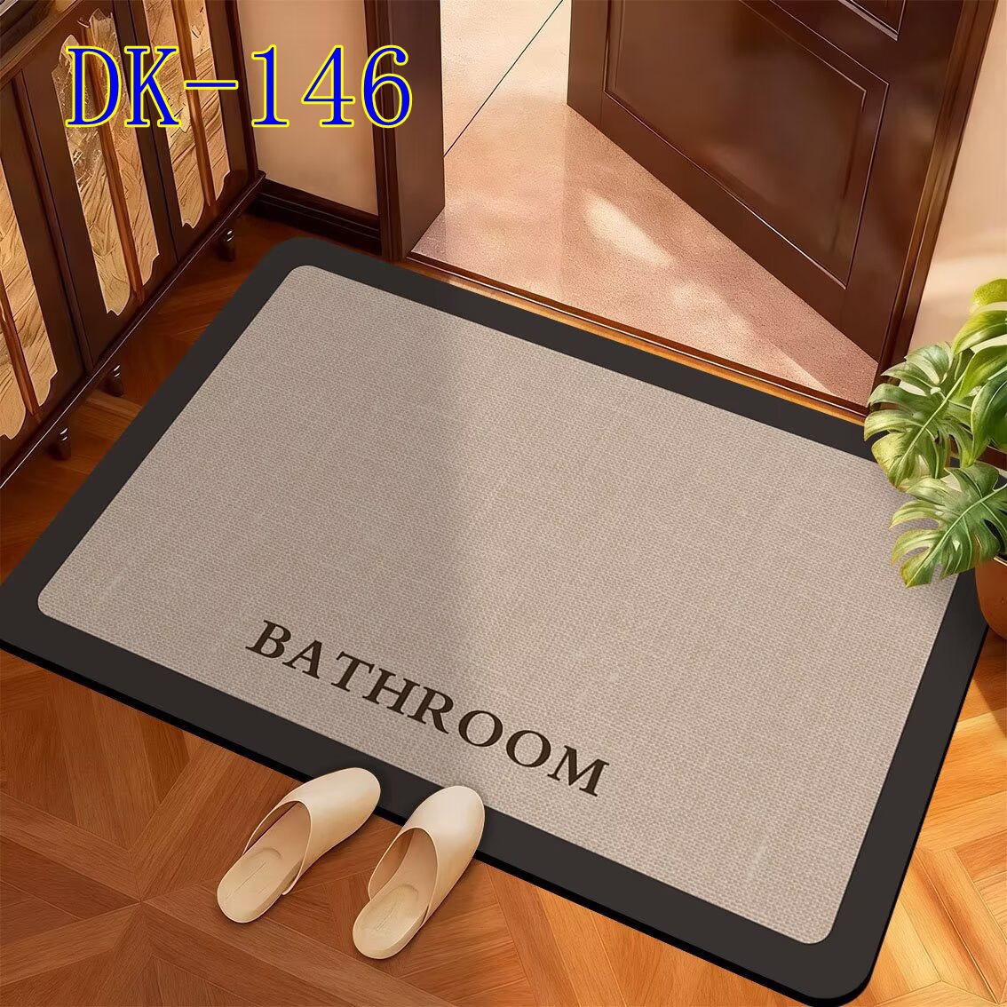 Luxe diatomiet mat antislip en sneldrogend voor in de badkamer_voghion.com