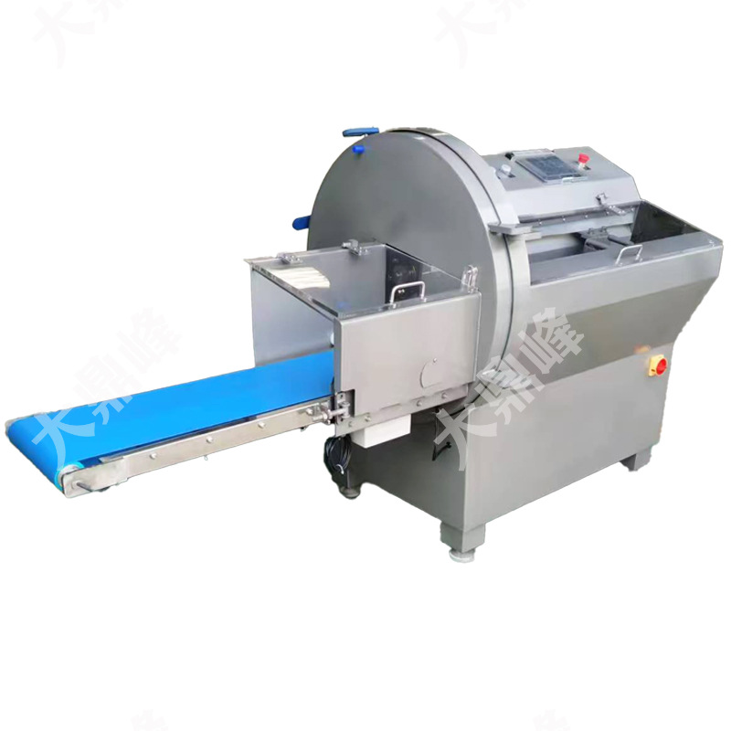 Máquina de corte de carne congelada máquina automática de corte de acero inoxidable gran máquina de corte de filete salmón cocido corte de carne congelada image 3