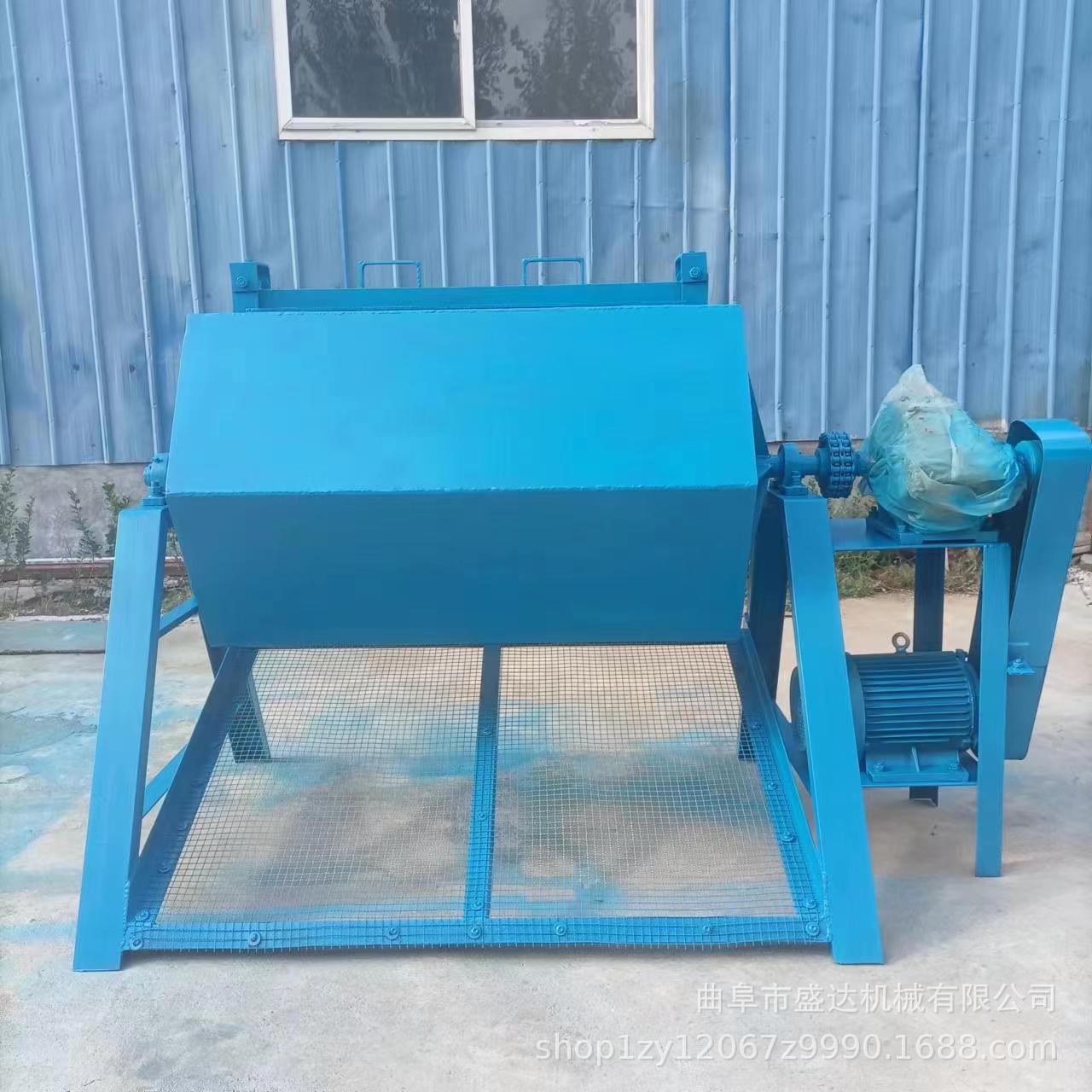 供应一分钟35转六角滚筒抛光机批量处理金属物料翻新除锈机图片