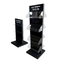 定制商超挂钩陈列架洞洞板置物架落地饰品展示架金属机油展示架