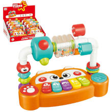 6只装多功能早教音乐动物电子琴3382仿真打地鼠婴幼益智儿童玩具