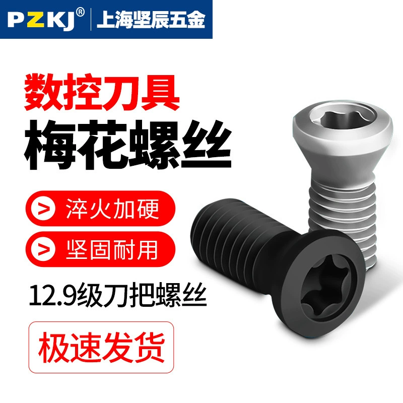 Резак для сливовых винтов с ЧПУ класса 12,9 Стержень винт фрезерный нож инструмент Шестигранный винт M2.5M3M4
