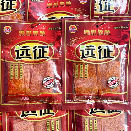 108g Expedition Spicy Pickled Chili Strips, Traditional Spicy Slices 8090, Post-Masterful Spicy Nostalgic Snacks, 70 Bags/Box