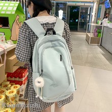 街头韩版潮流双肩包 新款青少年大学生轻便书包休闲户外旅行背包