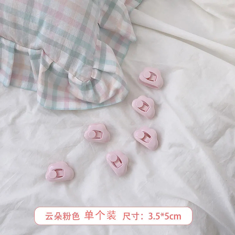 創意雲布団固定器無痕無針滑り止め取り外し可能布団カバーカバー熊固定器シングル|undefined