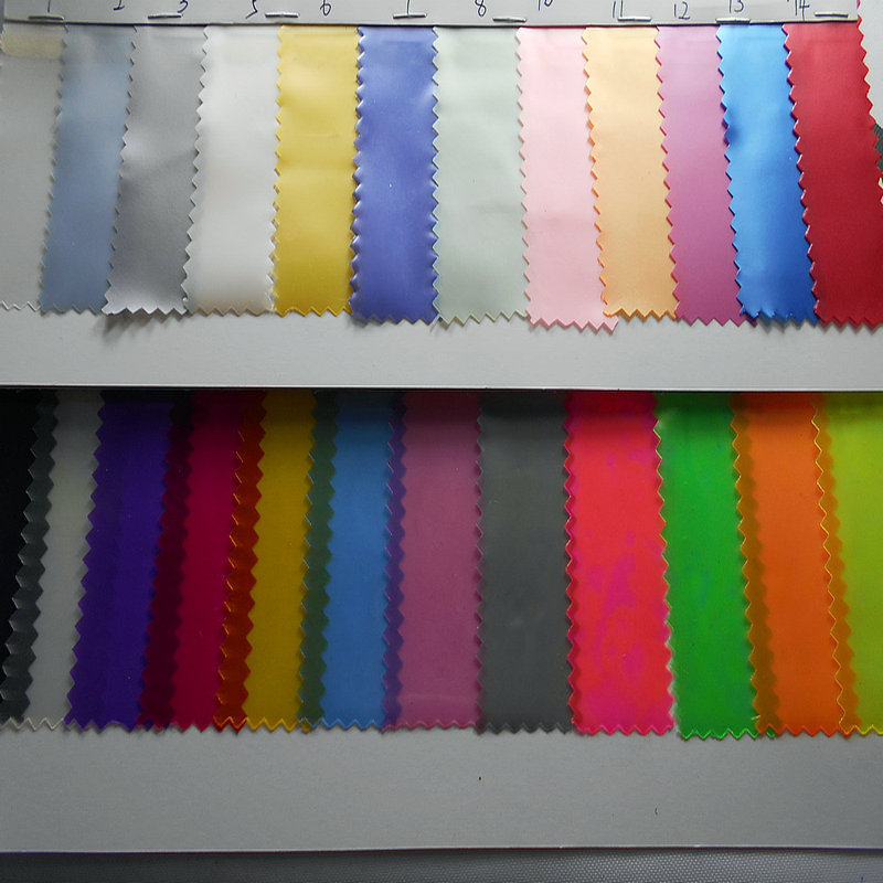Pvc Film Glass Fiber Semi-Transparent Colored Pvc Embossed Frosted Large Cloth Pattern Pearlescent Stripes Environmentally Friendly Roll Material Fabric
