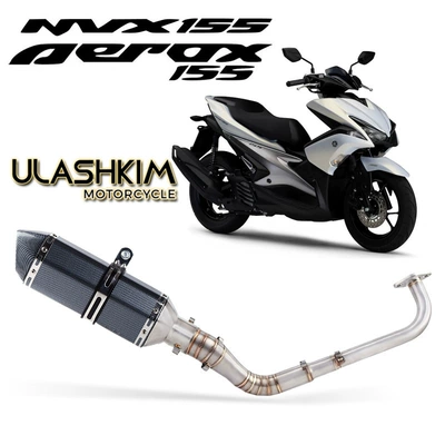Front Section — Motorcycle exhaust pipe
