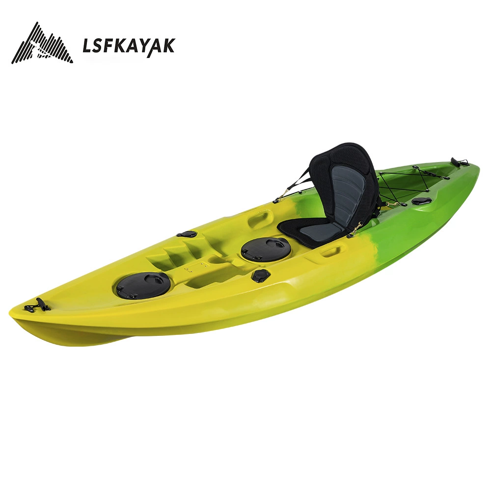 Water Scenic Area Single Kayak Single Rowing Single Plastic Hand -Rowing Single Platform boat