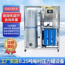 0.25吨每时压力罐设备反渗透商用纯水设备净水器直饮过滤纯水机