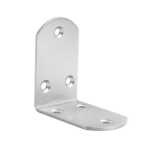 Stainless steel corner code 90 degree right angle fixer LI type bracket iron chair support furniture connection piece