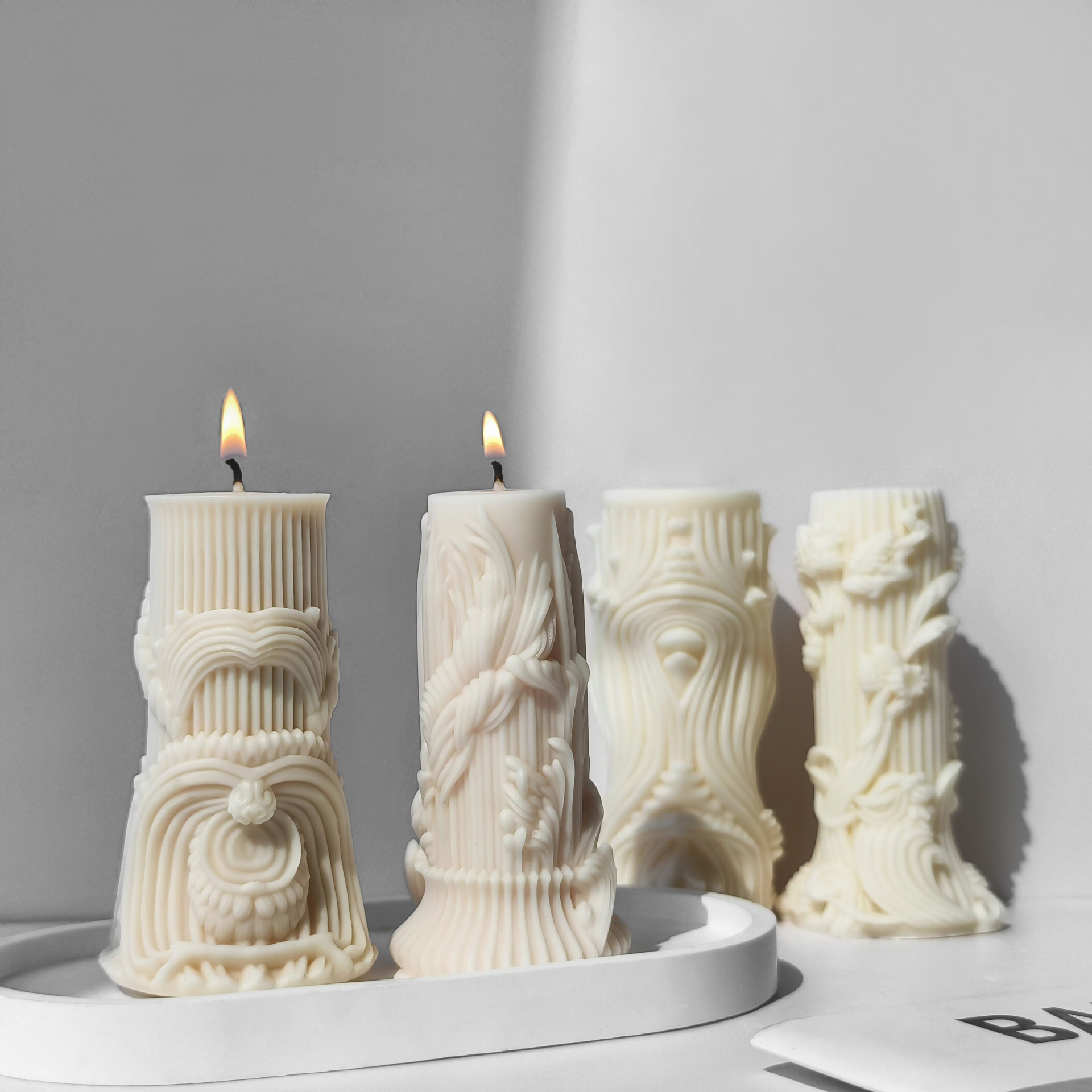 Jiahui-mei onda cilindro banano molde de molde mol