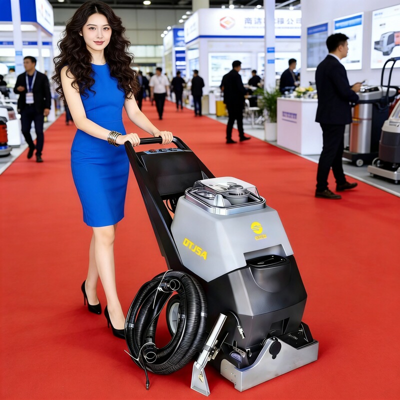 Three-In-One Carpet Cleaning Machine, Commercial Hotel-Specific Billiard Hall Carpet Sofa Cleaning and Suction All-In-One Machine