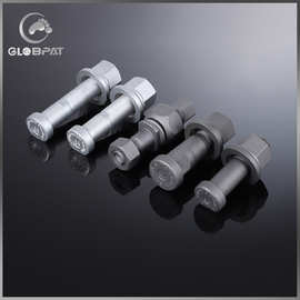 批发供应适用于五十铃后轮螺丝碳钢10.9螺丝canter后轮轮毂螺栓