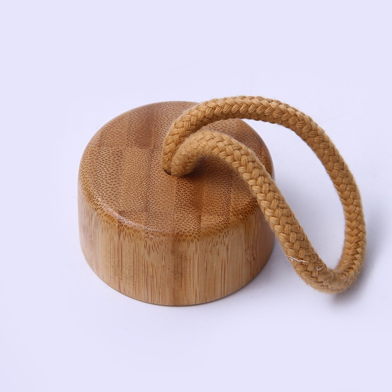 Comercio exterior tazas de vidrio de bambú alto silicio cubierta de madera de doble capa taza de agua a prueba de escaldos de oficina de negocios con taza de regalo de té