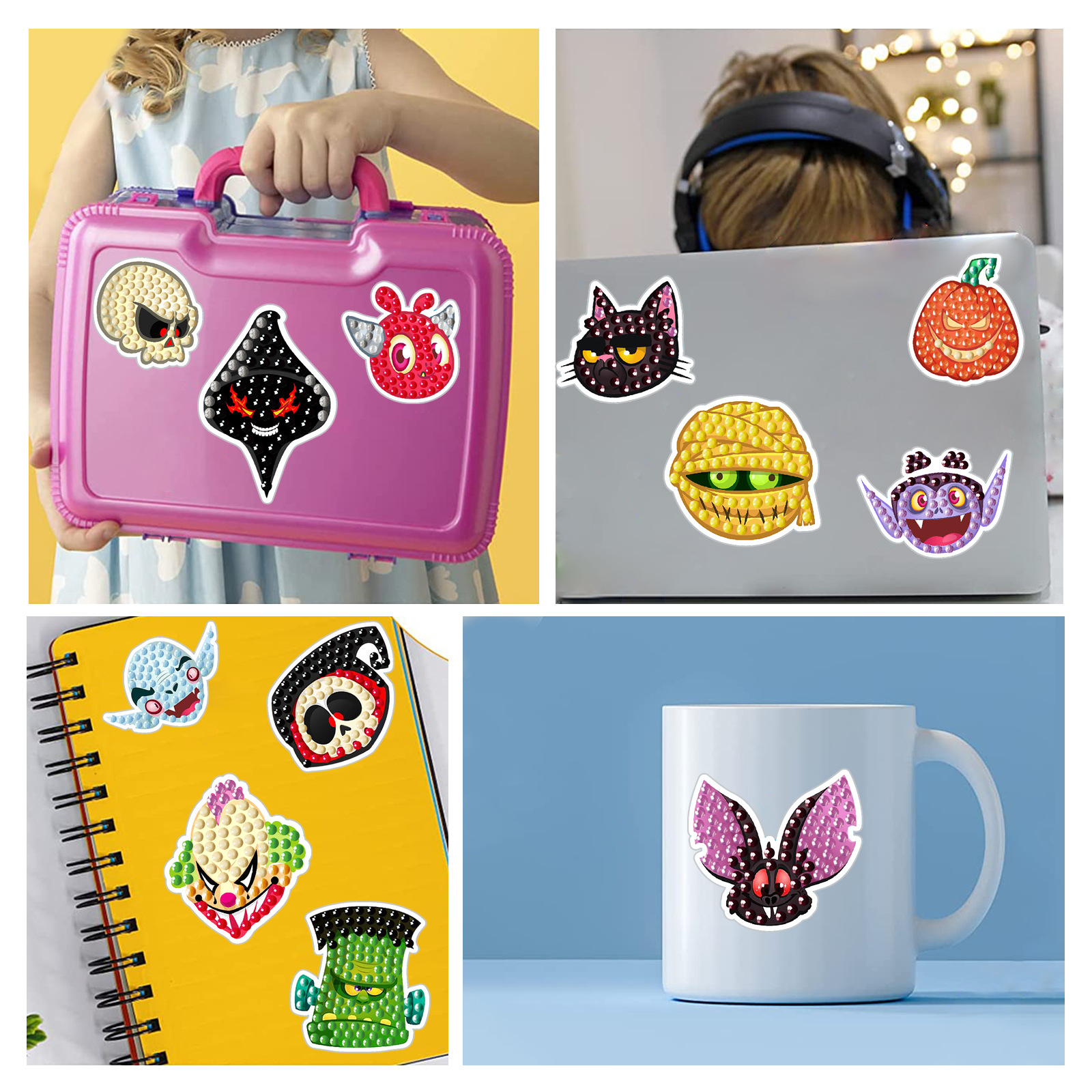 Ventas calientes de Halloween Monstruo Diamante