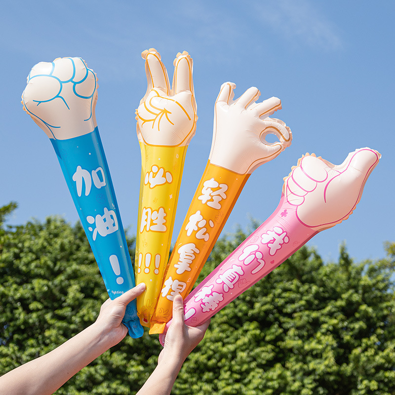 Inflatable handheld school atmospheric balloon for kindergarten