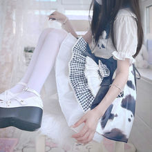 ȹ��Lolita�������rȹ45cm�ճ��o��ܛ��mini�̿��黨ȹ����ȹE18