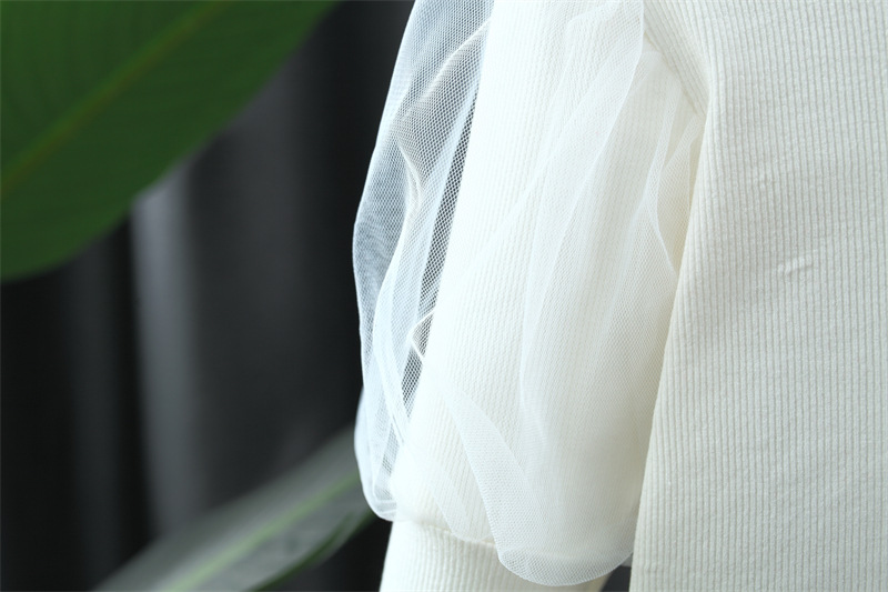 Robe de printemps en dentelle avec nœud pour bébé fille_voghion.com