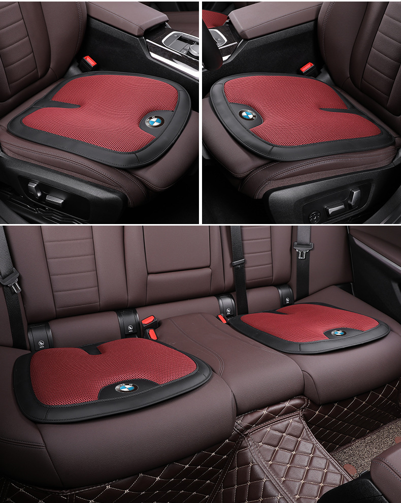 Suitable for BMW new 5 series 3 series 6GTX5X3 summer linen breathable cushion car honeycomb cushion for all seasons
