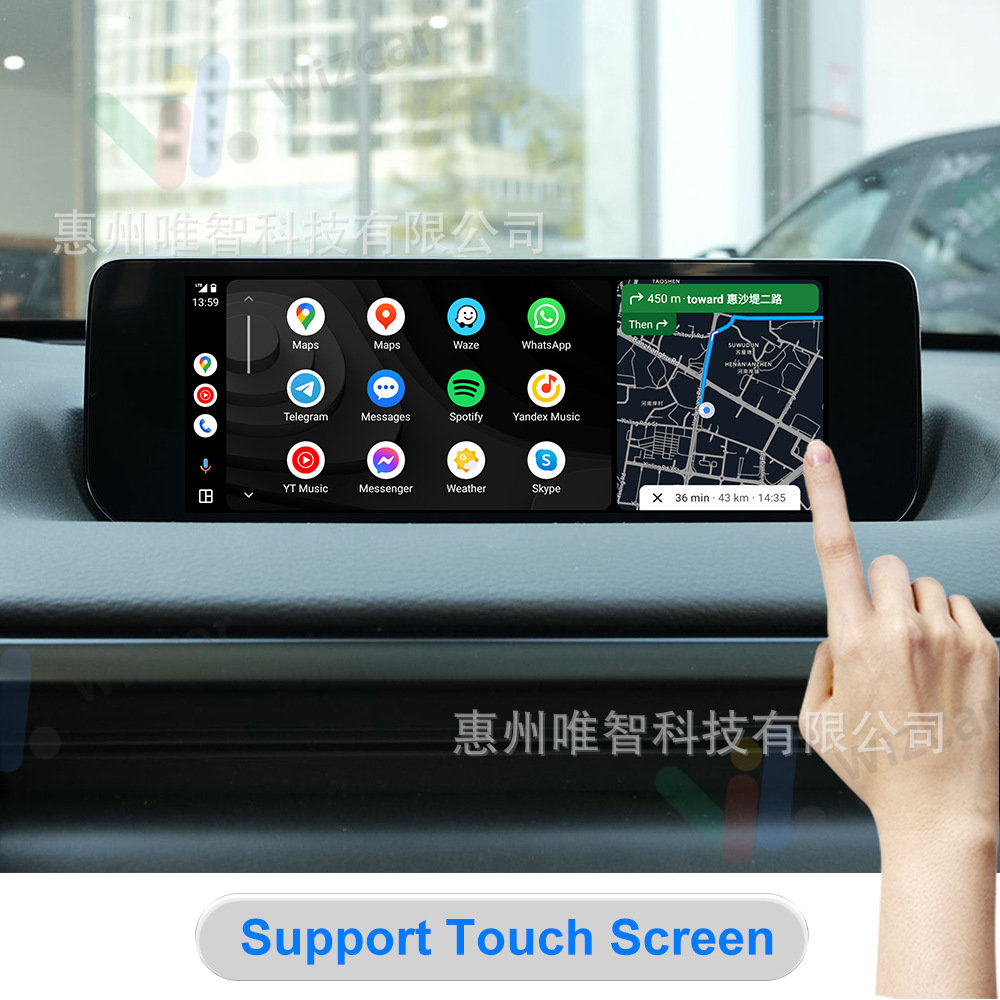 Mazda Cx50 Cx5 Cx30 Wizcar M1 Google Waze Maps Spotify Music