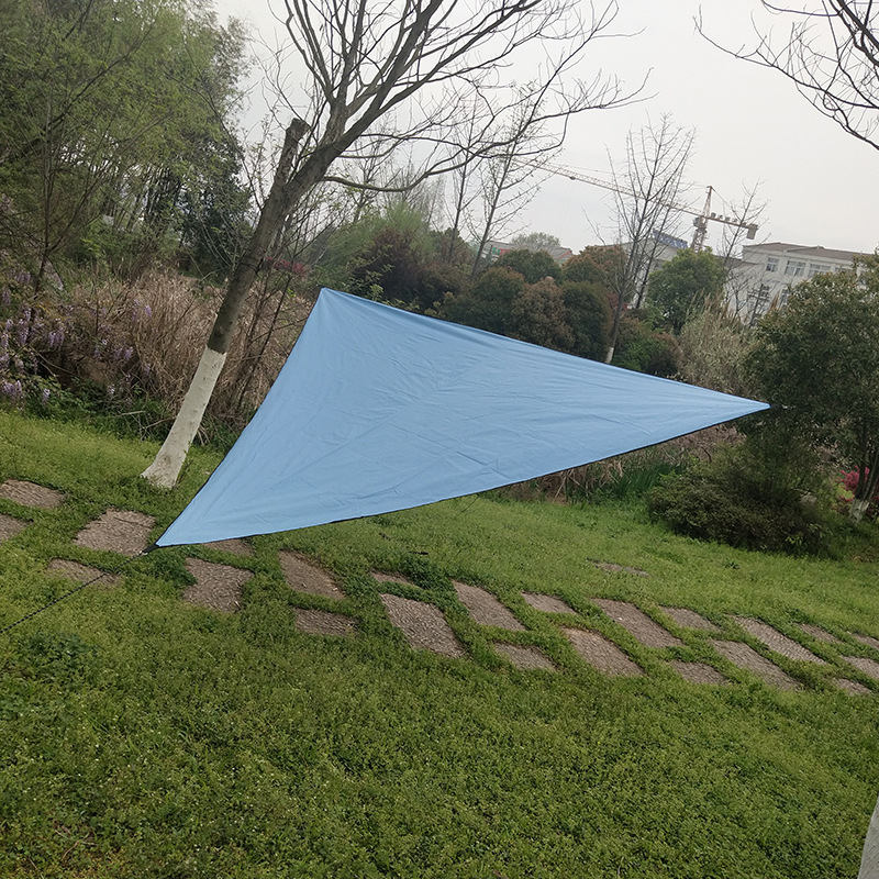 三角形の日よけ帆、庭の紫外線防止、庭の雨よけ、屋外キャンプ用三角天幕、屋外キャンプの必需品|undefined
