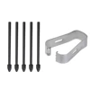 Pen tip black 5pcs + clip 1pcs