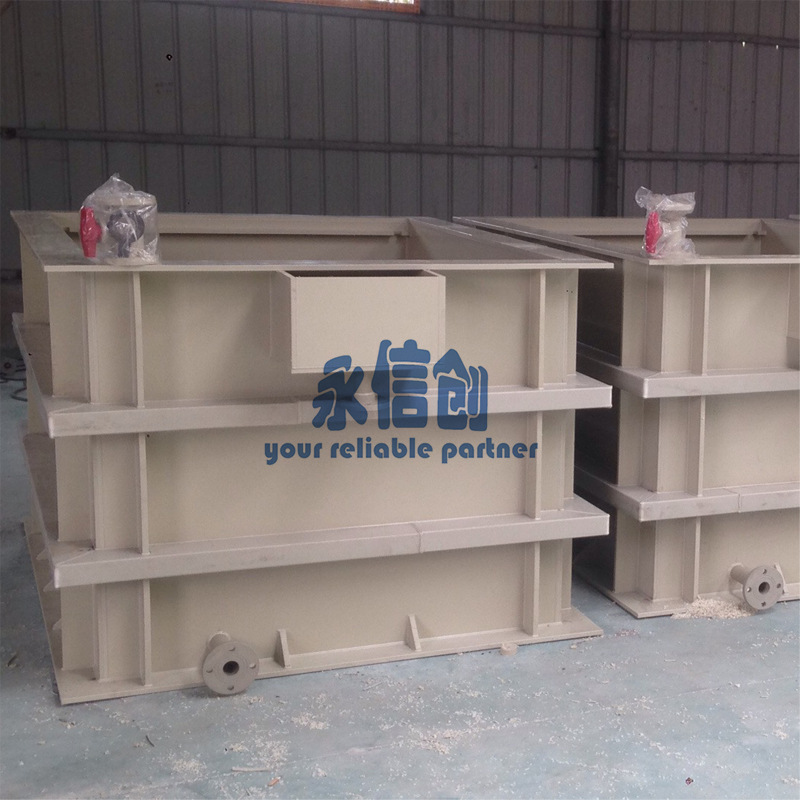 专业PP聚丙烯水箱焊接加工PVC聚氯乙烯酸碱槽厂家定制可提供图纸