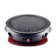 韩式碳烤炉商用铸铁烤肉锅烤肉店家用烧烤盘日式炭火烤肉炉炭烤炉