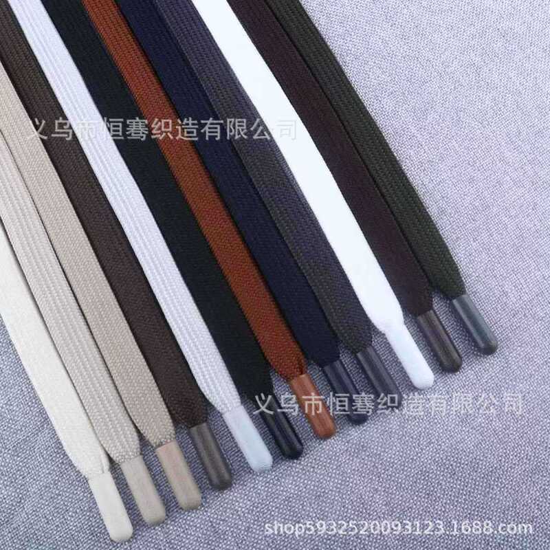 1.2cm Polyester Textured Metal Head Casual Pants Waist Rope Hood Rope Sweatshirt Rope Suitable for All Types