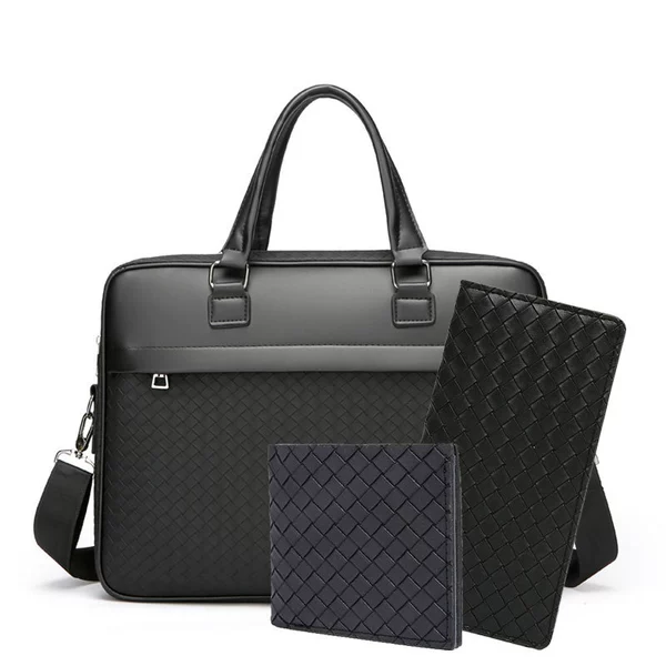 Black woven set, 3 piece set