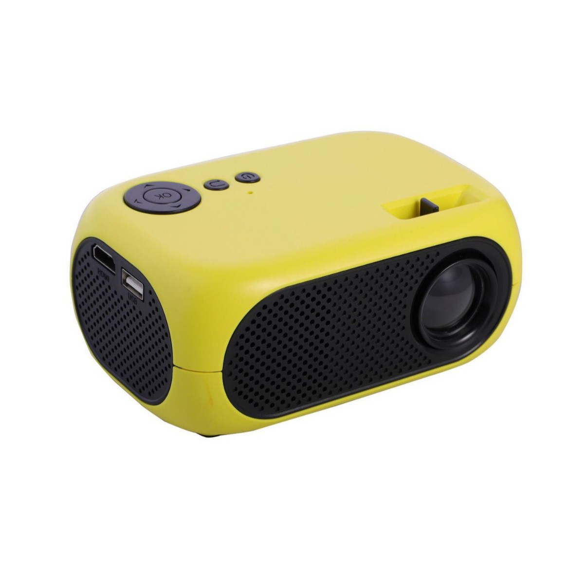 M24 transfronterizo LED portátil Mini proyector HD 1080p proyector Casa misma pantalla proyector juego versión