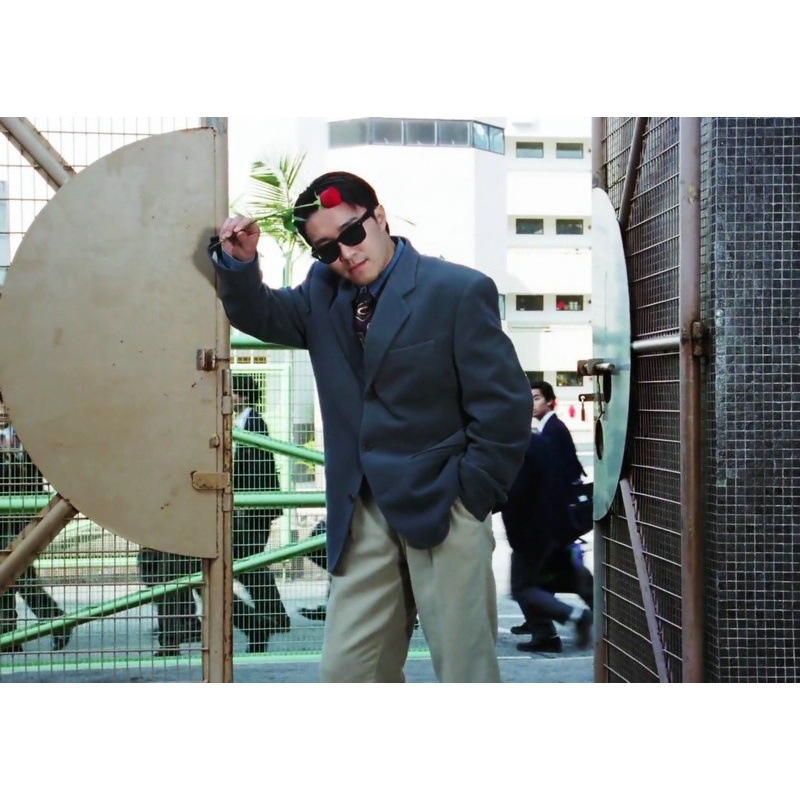 Zhou Xingchi foto de película clásica póster nostálgico retro decoración marco dormitorio pintura de pared simple