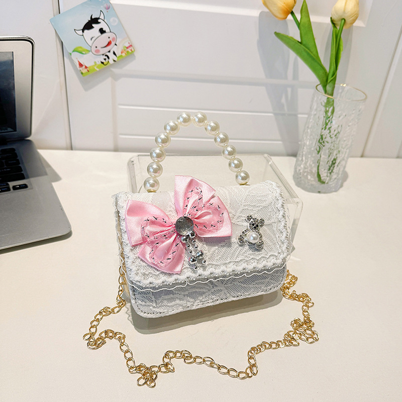 Bolso de mano de moda coreana para niños, bolso de verano para niñas, bolso de estilo de estilo de dibujos animados, bolso de hombro.