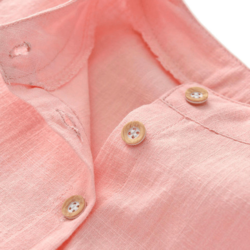 Children's Top 2025 Spring and Autumn Stylish Blouse Skirt Children's Cotton Linen Skirt Shirt for Girls Baby Long Sleeve Blouse