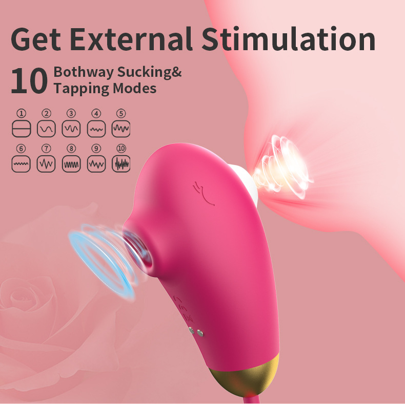 Nieuw grensoverschrijdend privémodel Qin Guo Vrouwelijk Zuigen Likken Telescopische Vibrator Inbrengen Direct Orgasme Masturbator_voghion.com
