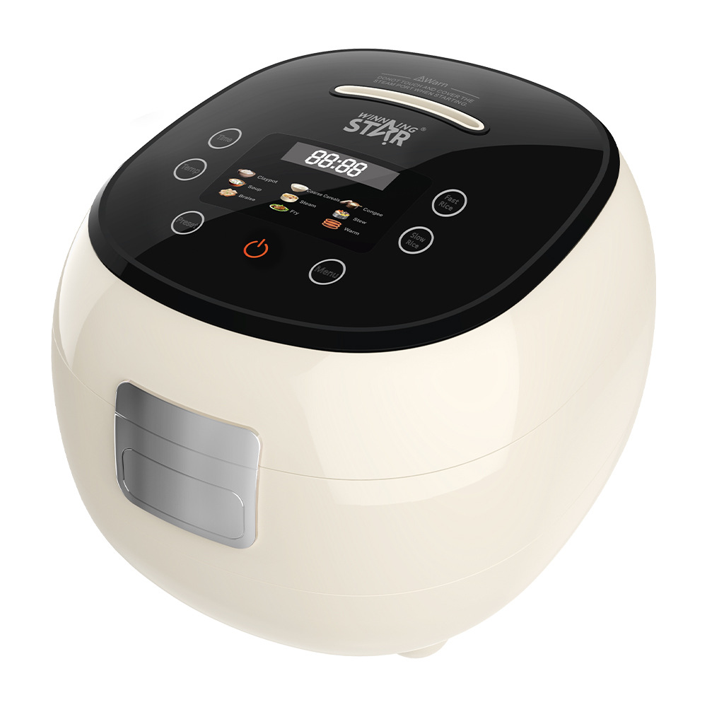 Winningstar transfronterizo 1.2l anti-seco quema doble control de temperatura cocina guiso carne sopa multifuncional pantalla táctil Cocina eléctrica