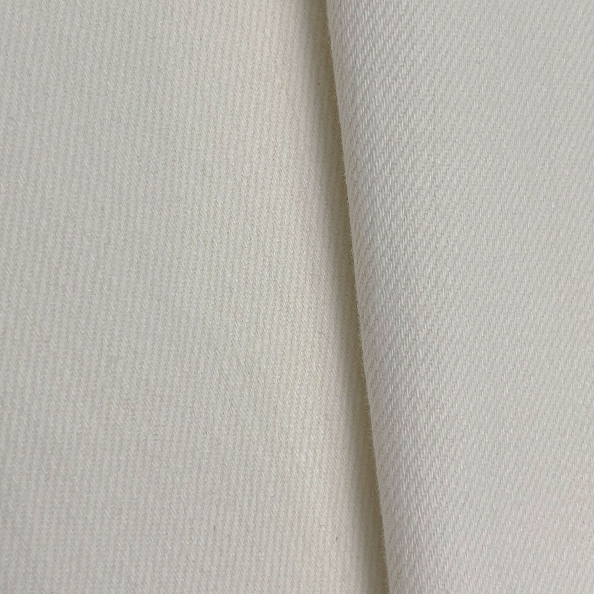 现货 10支赛络纺竹节斜纹棉布直4横9 340G低弹秋冬时尚裤料纱卡