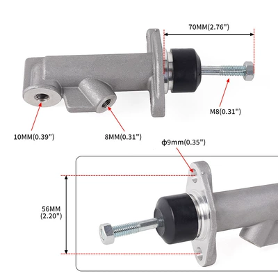 Cross-Border Car Modification Aluminum hydraulic brake pump