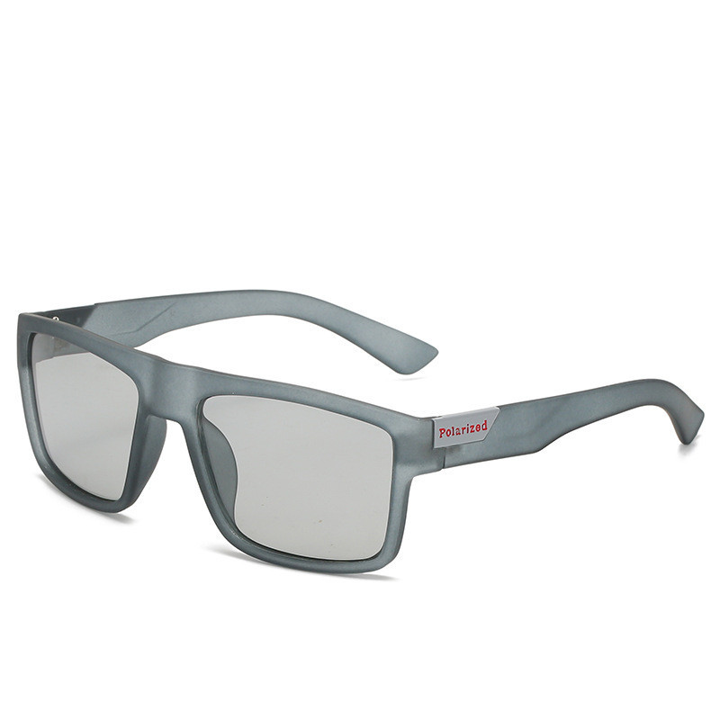 2024 Neue UV-beständige Sonnenbrille mit elastischer Farbe und großem Rahmen für Herren im Freien mit Farbwechselfolie und polarisierter Sonnenbrille_voghion.com