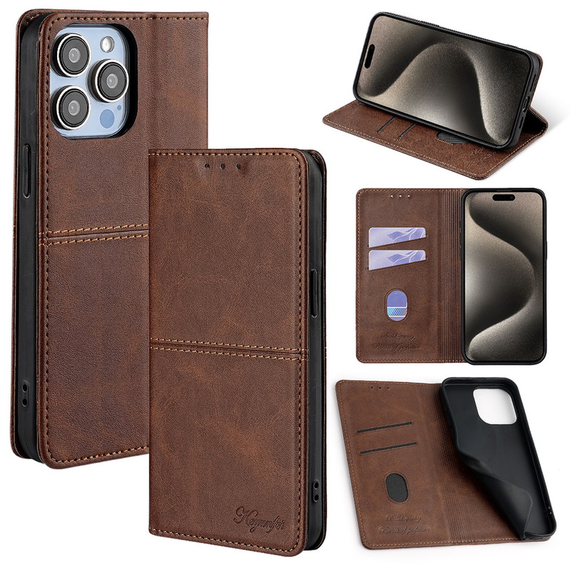 Suitable for Iphone17Promax Leather Case Apple 15 Magnetic Suction 14 Flip Cover 12 Mobile Phone Case 16Promax Mobile Phone Case Suitable for Iphone17Promax Leather Case Apple 15 Magnetic Suction 14 Flip Cover 12 Mobile Phone Case 16Promax Mobile Phone Case