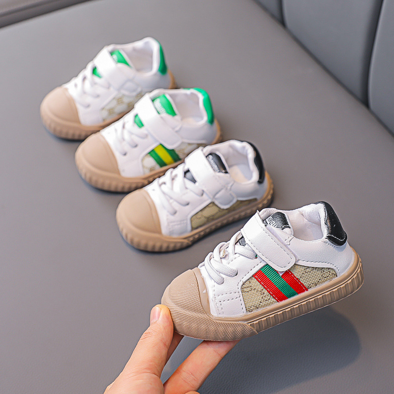 Zapatos de Lona para Niños y Niñas Otoño 2025, Zapatos Transpirables para Bebés de 0 a 2 Años, Zapatos de Lona a Rayas