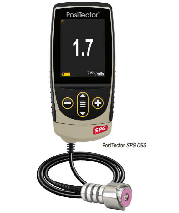 美国Defelsko PosiTector SPG OS3 粗糙度仪 曲面粗糙度测量仪