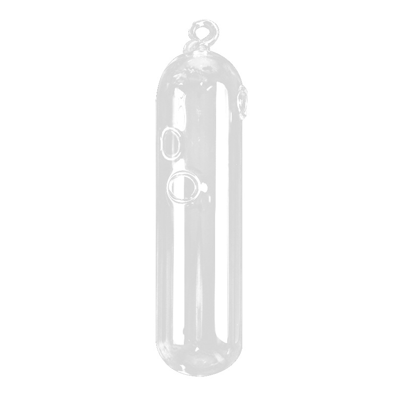 Mxmade creativo colgante de cristal de estilo Europeo de tres agujeros de un solo tubo de florero hidropónico flor dispositivo de moda accesorios para el hogar
