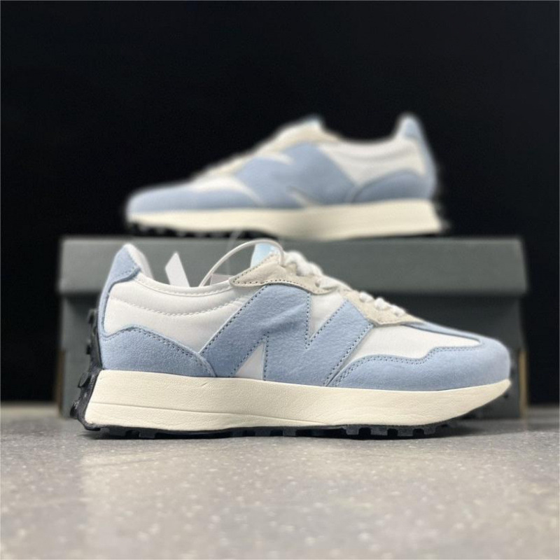 莆田靴ピュアオリジナル NB 327 アガムシューズ男性と女性のスポーツシューズ多用途白靴厚底カップルカジュアルシューズ|undefined
