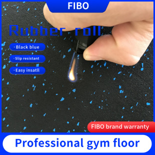 Rubber Floor Mat Fitness Mat Fibo Gym Floor Rubber Fitness Club Floor Fitness Equipment Floor Mat B1 Flame Retardant Floor