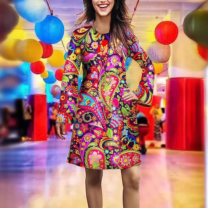 Halloween stage costume retro 70 s pies disco costume costume wholesale